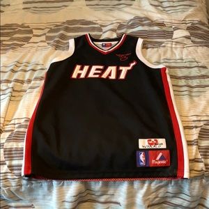 Dwayne Wade Jersey Majestic Photo Youth Size L